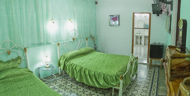 'Bedroom1' Casas particulares are an alternative to hotels in Cuba.